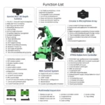 Hiwonder JetArm Pro ROS1 ROS2 3D Vision Robot, with Multimodal AI Model (ChatGPT), AI Voice and Vision Interaction (Advanced Kit/Jetson Orin Nano 8GB/Sliding Rail) - Image 11